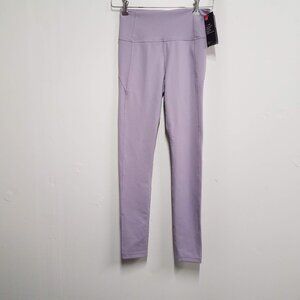 Under Armour HeatGear Reflect Hi-Rise Fitted Leggings Small Purple 1320403
